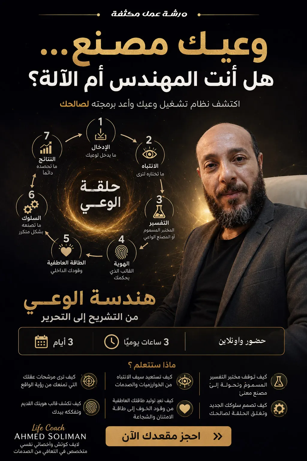 هندسة الوعي: اكتشف نظام تشغيل عقلك الخفي وتحرر من حلقات الألم المتكررة