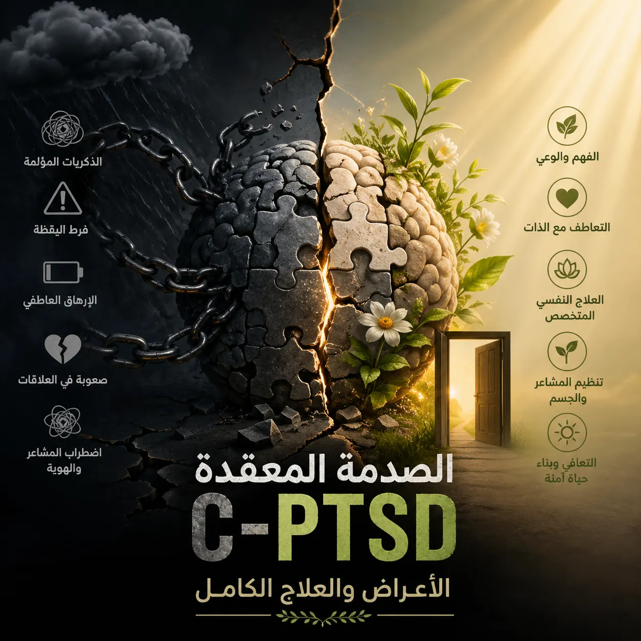 الصدمة المعقدة C-PTSD - أحمد سليمان